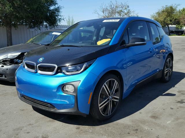 WBY1Z8C33HV892479 - 2017 BMW I3 REX Синий фото 2