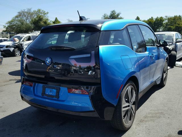 WBY1Z8C33HV892479 - 2017 BMW I3 REX Синий фото 4