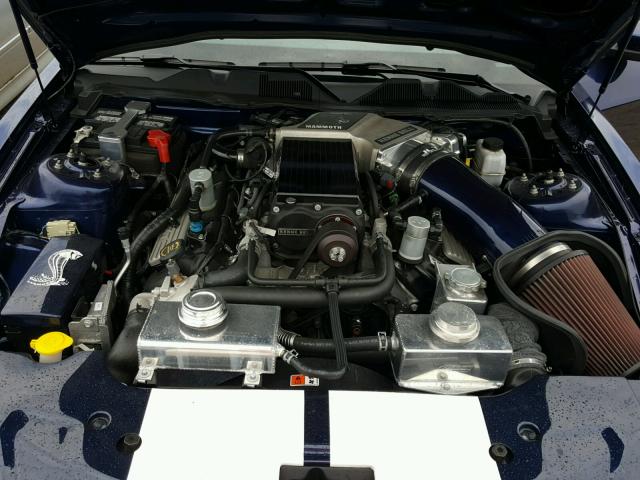 1ZVBP8JS0A5130168 - 2010 FORD MUSTANG SH BLUE photo 7