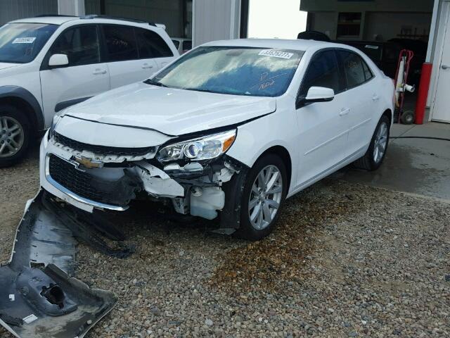 1G11D5SLXFU137602 - 2015 CHEVROLET MALIBU 2LT WHITE photo 2