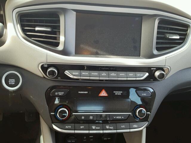 KMHC75LC7JU063842 - 2018 HYUNDAI IONIQ SEL SILVER photo 9