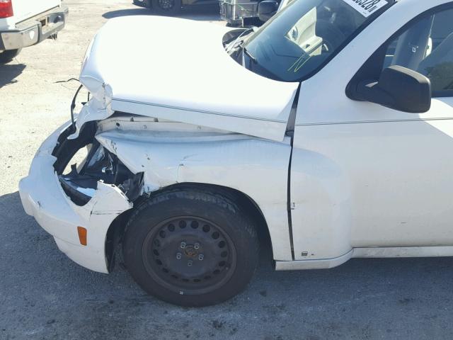 3GNDA13D17S592358 - 2007 CHEVROLET HHR LS თეთრი ფოტო 9