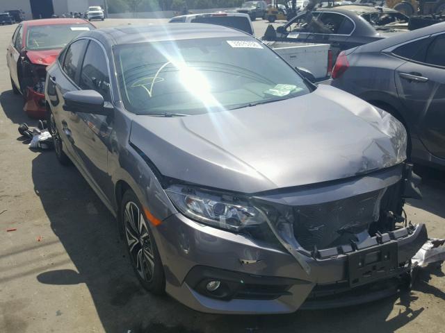 2HGFC1F76HH641495 - 2017 HONDA CIVIC EXL GRAY photo 1