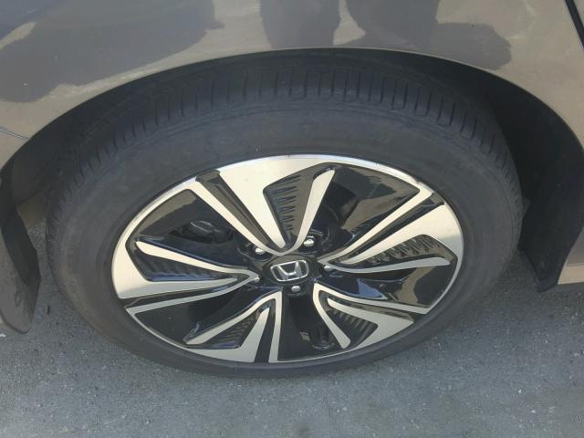 2HGFC1F76HH641495 - 2017 HONDA CIVIC EXL GRAY photo 9