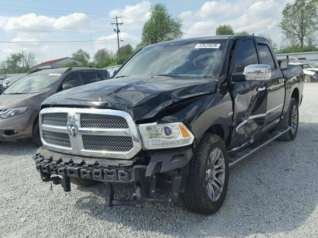 1C6RR7PT7ES138899 - 2014 RAM 1500 LONGH BLACK photo 2