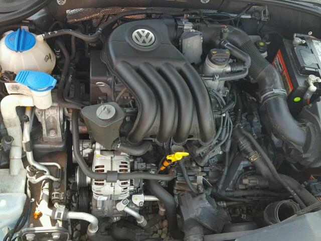 3VW2K7AJ5CM401688 - 2012 VOLKSWAGEN JETTA BASE 灰色 照片 7