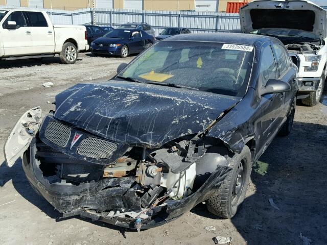 1G2AJ55F577188743 - 2007 PONTIAC G5 BLACK photo 2