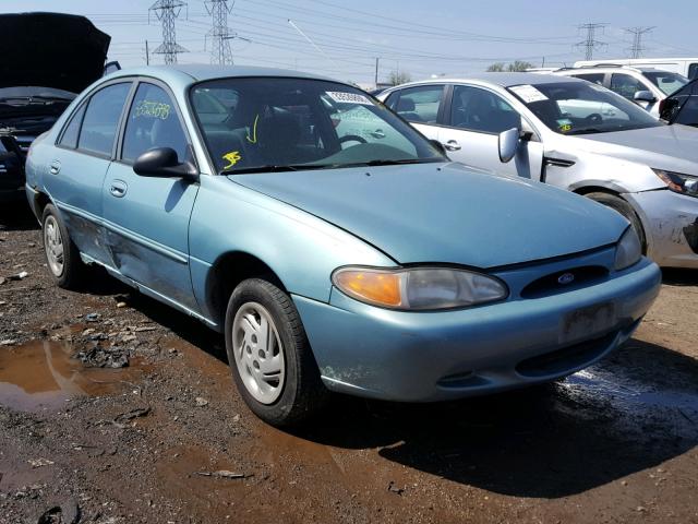 1FALP13P3VW344312 - 1997 FORD ESCORT LX TEAL photo 1