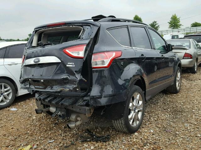 1FMCU9H93DUD52153 - 2013 FORD ESCAPE BLACK photo 4