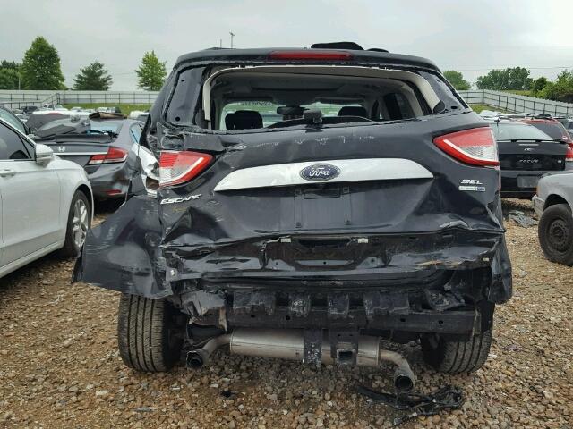 1FMCU9H93DUD52153 - 2013 FORD ESCAPE BLACK photo 9