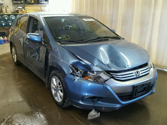 JHMZE2H74AS011979 - 2010 HONDA INSIGHT BLUE photo 1