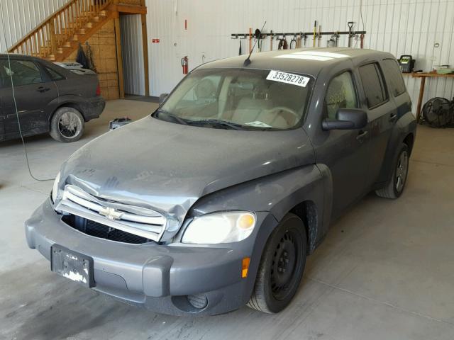 3GNCA13B59S580324 - 2009 CHEVROLET HHR LS GRAY photo 2