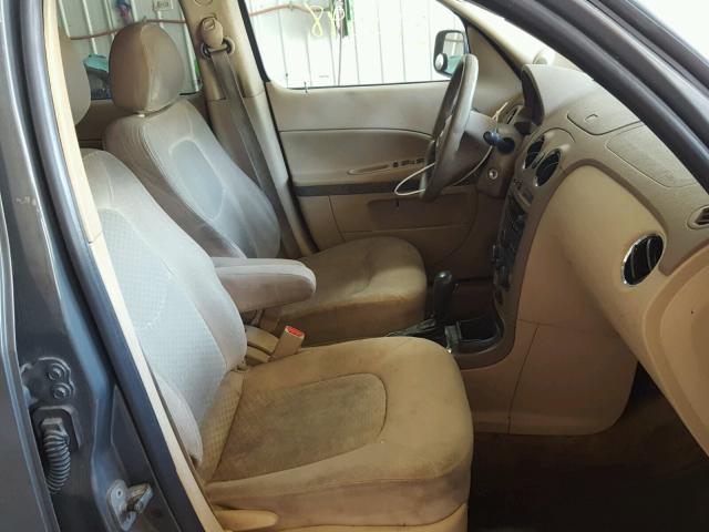 3GNCA13B59S580324 - 2009 CHEVROLET HHR LS GRAY photo 5