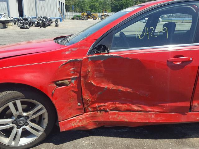 6G2ER57728L139446 - 2008 PONTIAC G8 RED photo 10