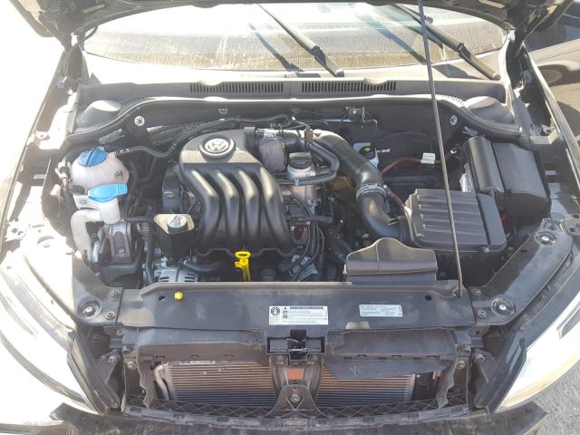 3VW2K7AJ4FM280107 - 2015 VOLKSWAGEN JETTA BASE 黑色 照片 7