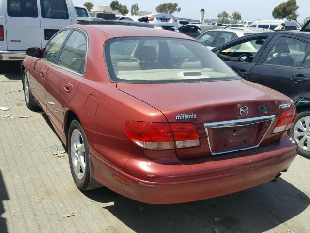 JM1TA221521736330 - 2002 MAZDA MILLENIA RED photo 3