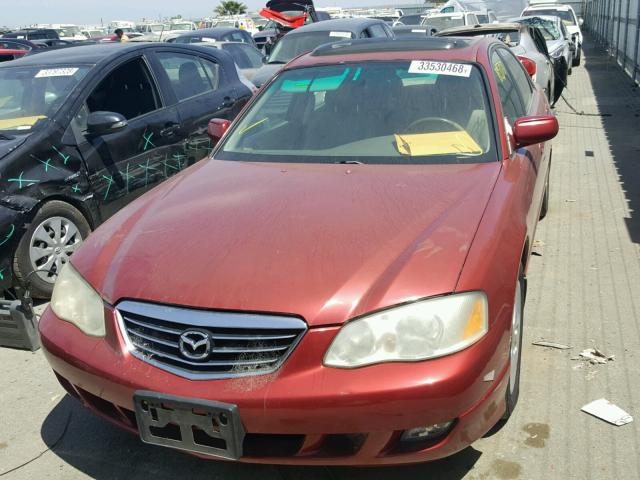 JM1TA221521736330 - 2002 MAZDA MILLENIA RED photo 9