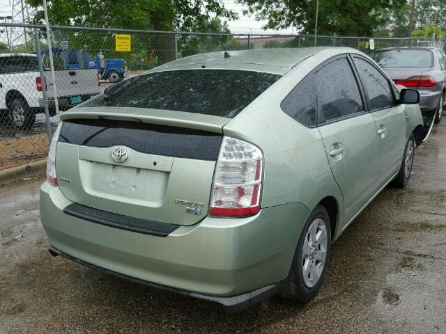 JTDKB20U183371695 - 2008 TOYOTA PRIUS GREEN photo 4