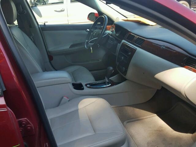 2G1WD58C281195585 - 2008 CHEVROLET IMPALA SUP წითელი ფოტო 5