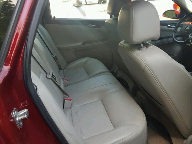 2G1WD58C281195585 - 2008 CHEVROLET IMPALA SUP წითელი ფოტო 6