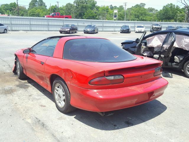 2G1FP22K2T2109328 - 1996 CHEVROLET CAMARO BAS RED photo 3