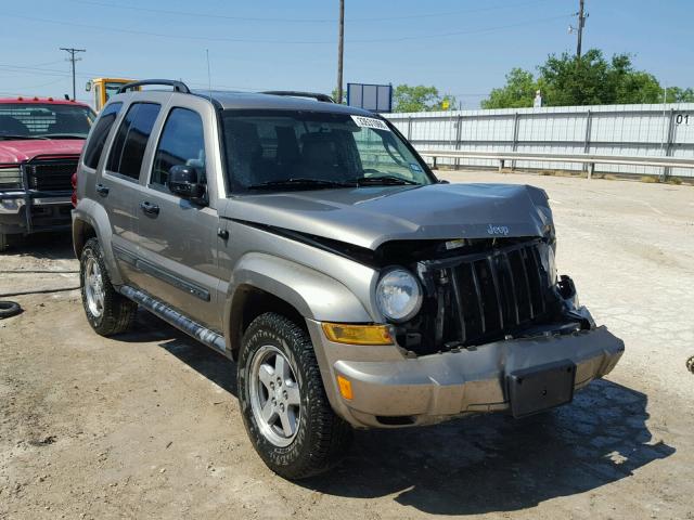 1J4GK38K05W689567 - 2005 JEEP LIBERTY RE TAN photo 1