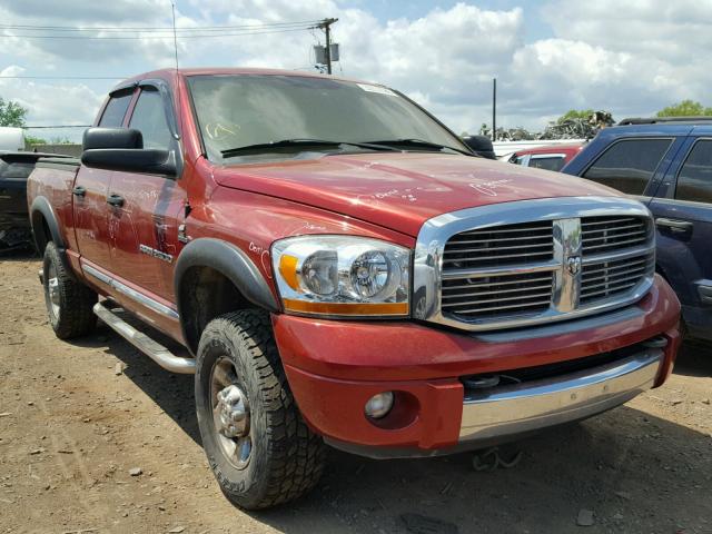 1D7KS28C86J127617 - 2006 DODGE RAM 2500 S MAROON photo 1