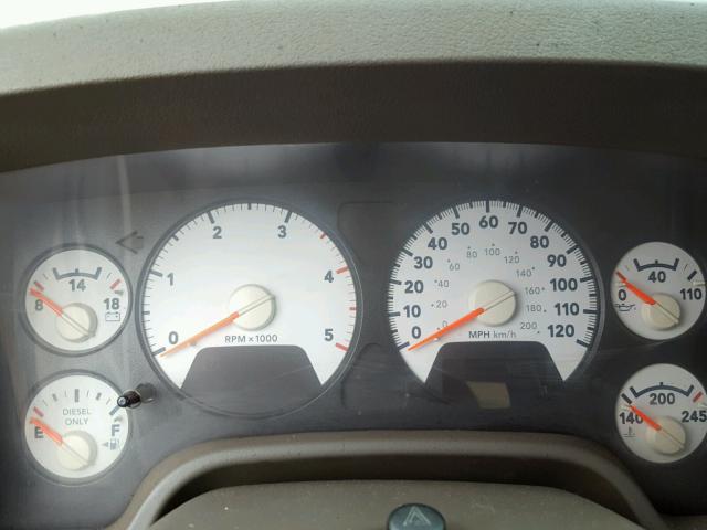 1D7KS28C86J127617 - 2006 DODGE RAM 2500 S MAROON photo 8