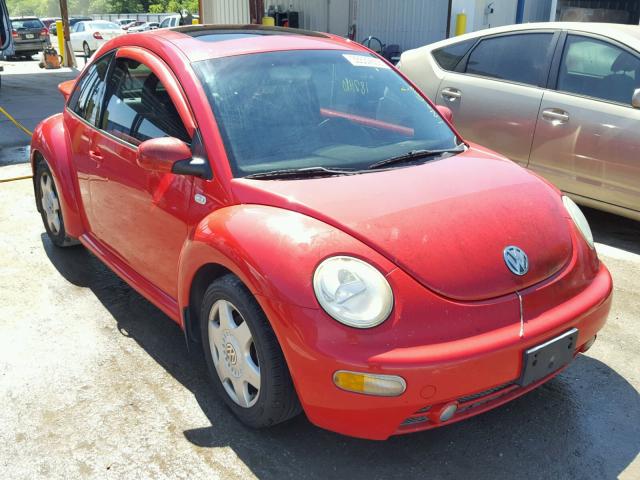 3VWCP21C41M479449 - 2001 VOLKSWAGEN NEW BEETLE RED photo 1