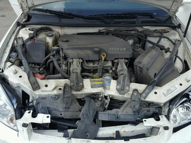 2G1WB58K079196523 - 2007 CHEVROLET IMPALA LS WHITE photo 7