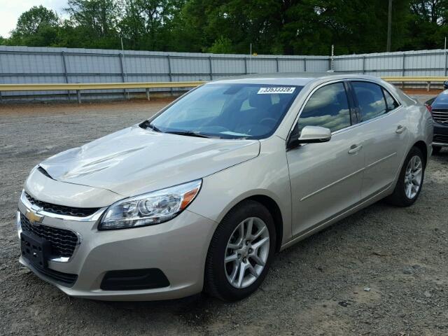1G11C5SL3FF317849 - 2015 CHEVROLET MALIBU 1LT TAN photo 2