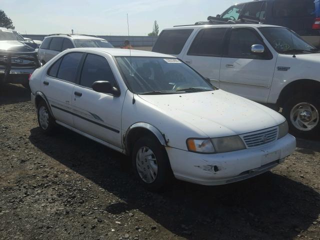 1N4AB41D9TC709428 - 1996 NISSAN SENTRA E WHITE photo 1