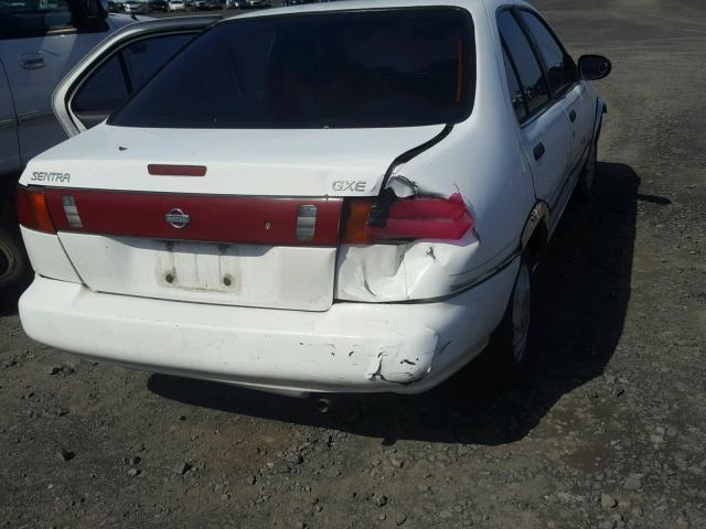 1N4AB41D9TC709428 - 1996 NISSAN SENTRA E WHITE photo 9