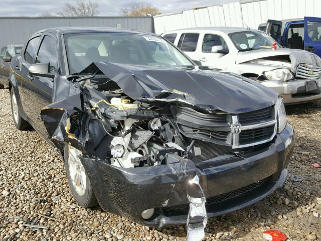 1B3LC56B19N500079 - 2009 DODGE AVENGER SX BLACK photo 1