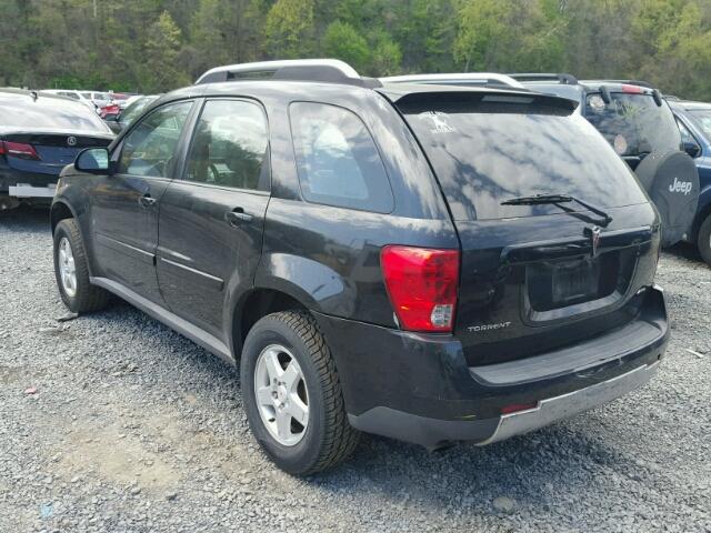 2CKDL73F966038109 - 2006 PONTIAC TORRENT BLACK photo 3