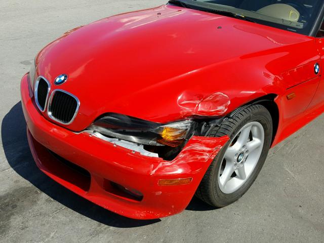 4USCJ3323VLC08949 - 1997 BMW Z3 2.8 RED photo 9