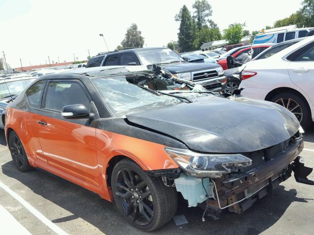JTKJF5C70FJ006871 - 2015 TOYOTA SCION TC 橙色 照片 1