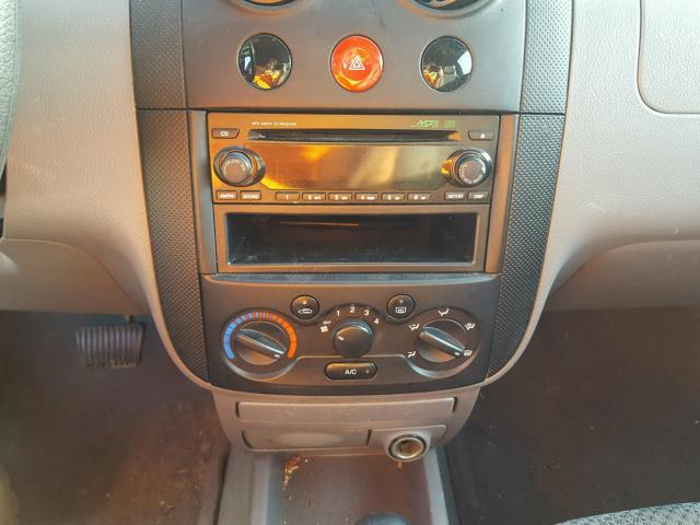 KL1TD52645B329416 - 2005 CHEVROLET AVEO BASE Կապույտ լուսանկար 9