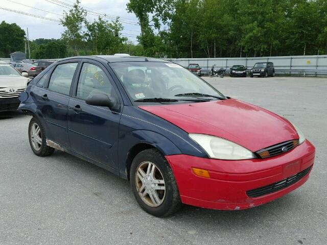 1FAFP34372W241040 - 2002 FORD FOCUS SE BLUE photo 1