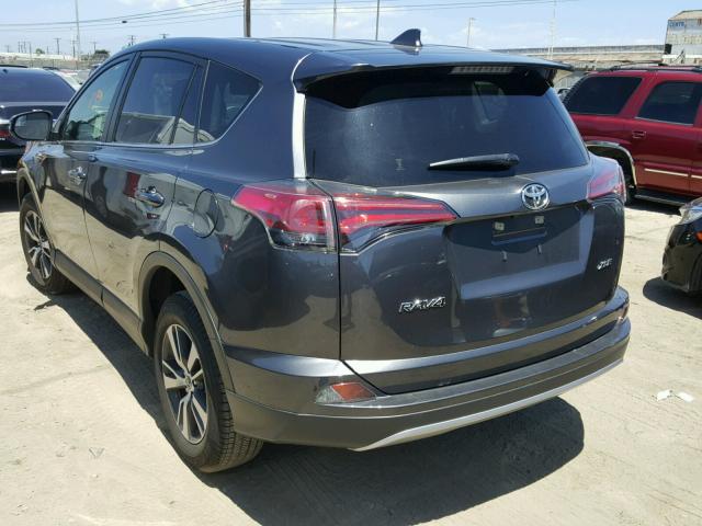 JTMWFREV1JJ160451 - 2018 TOYOTA RAV4 ADVEN GRAY photo 3