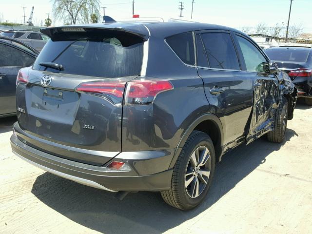 JTMWFREV1JJ160451 - 2018 TOYOTA RAV4 ADVEN GRAY photo 4