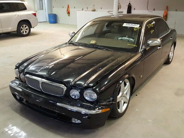 SAJWA82C66TH00176 - 2006 JAGUAR SUPER V8 BLACK photo 2