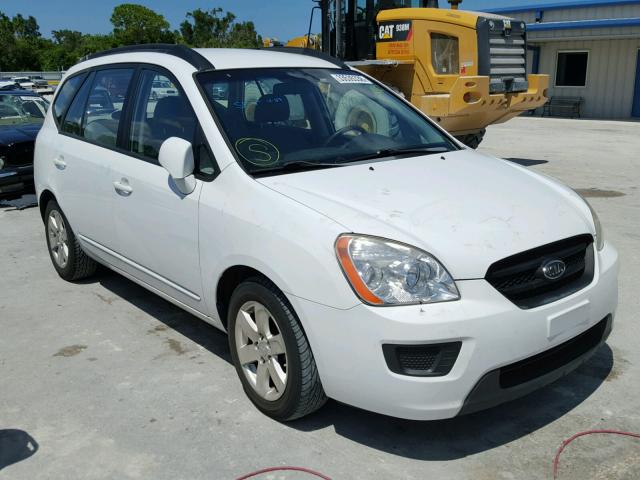 KNAFG526487182791 - 2008 KIA RONDO LX WHITE photo 1