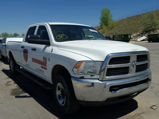3C6UD5HL7CG306279 - 2012 DODGE RAM 2500 S WHITE photo 1