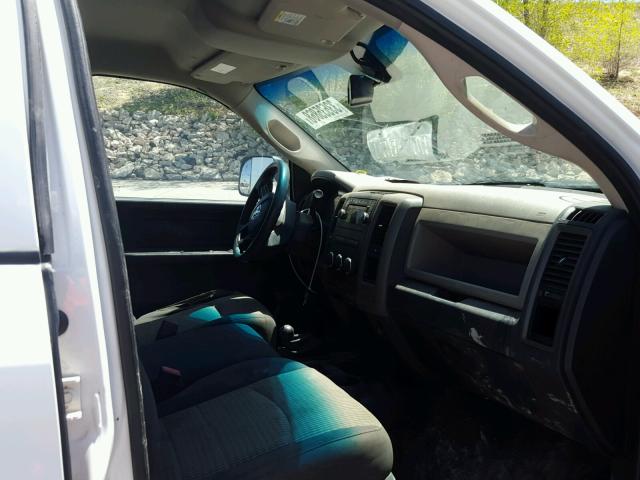 3C6UD5HL7CG306279 - 2012 DODGE RAM 2500 S WHITE photo 5