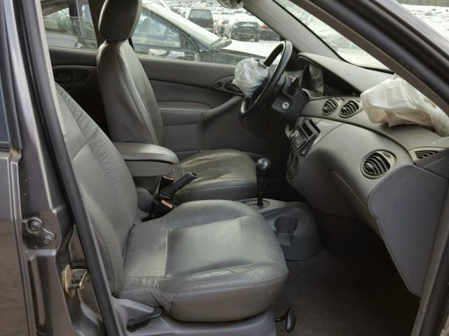 1FAFP38382W185491 - 2002 FORD FOCUS ZTS GRAY photo 5