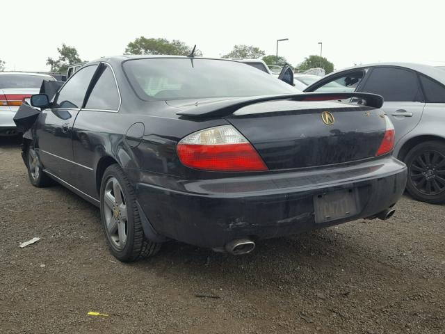 19UYA42733A005047 - 2003 ACURA 3.2CL TYPE BLACK photo 3