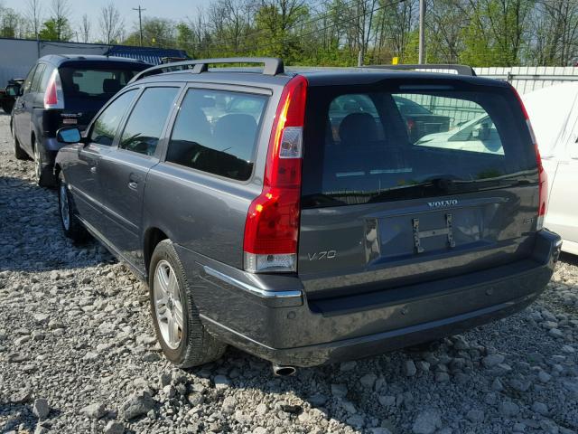 YV1SW592262591061 - 2006 VOLVO V70 2.5T GRAY photo 3