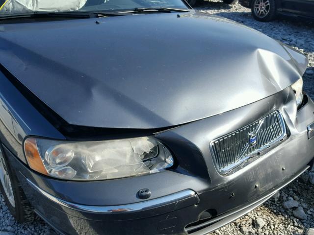 YV1SW592262591061 - 2006 VOLVO V70 2.5T GRAY photo 9