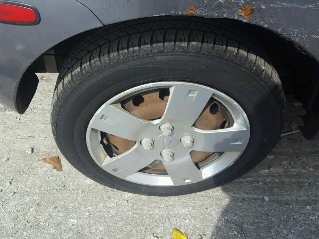 KL1TD66658B251314 - 2008 CHEVROLET AVEO BASE Графитовый фото 9